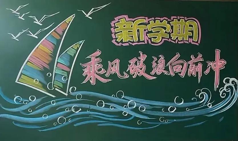 生日黑板报粉笔画(生日黑板报粉笔绘画)