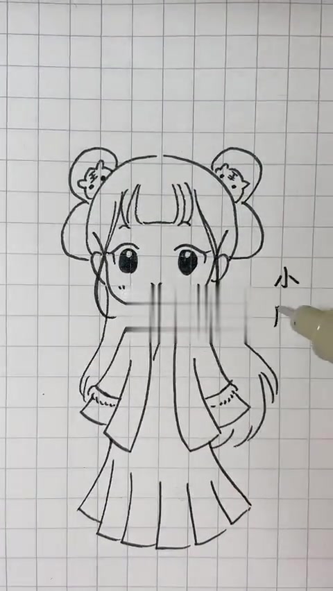 石	头的简笔画