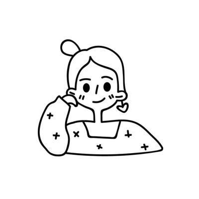 小	学生踢足球简笔画