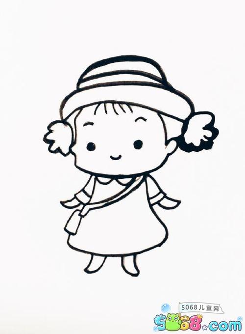 冬至节气简笔画(冬至简笔绘画)